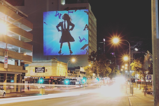 Making a mark on Perth!